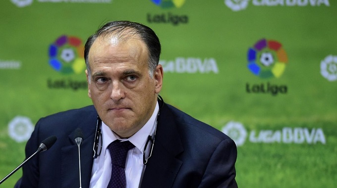 Espagne : Le président de la Liga Javier Tebas démissionne pour mieux se représenter