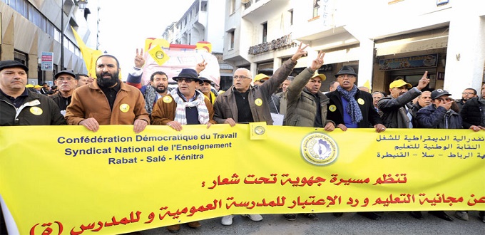 Education : les syndicats décrient l’attitude d’Amzazi