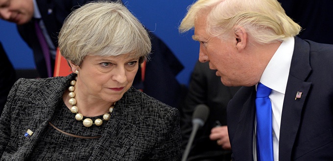 Brexit : Trump estime que May « n'a pas écouté » ses conseils