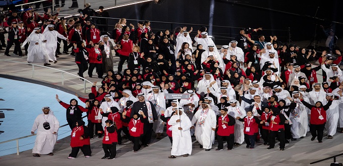 Cérémonie d’ouverture des Jeux Mondiaux d’Eté de Special Olympics à Abu Dhabi