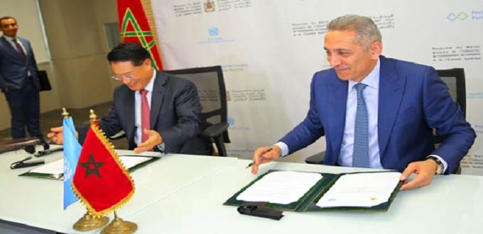 Maroc/ONUDI : Signature d’un programme de partenariat Pays