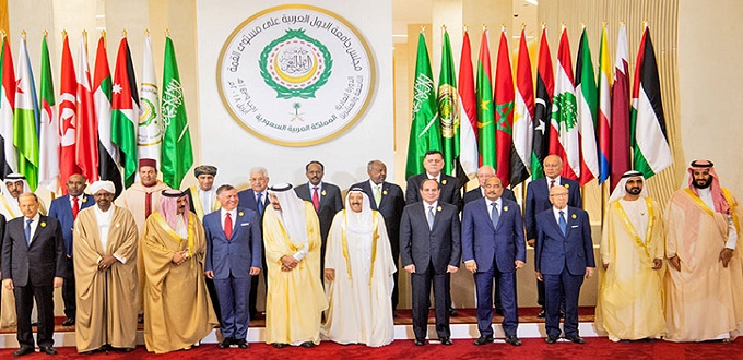 Sommet arabe: la cause palestinienne en toile de fond