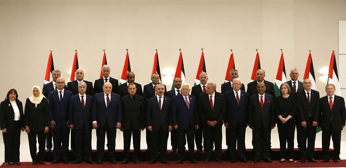 Palestine : le nouveau gouvernement installé