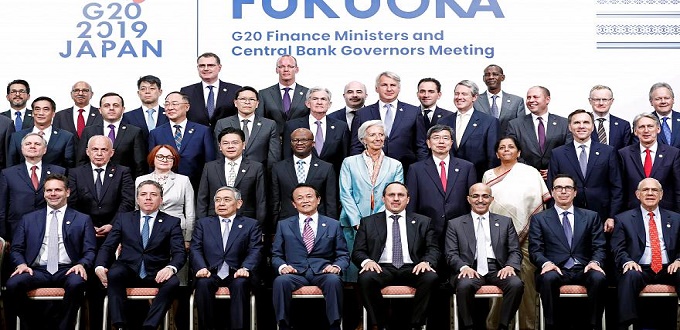Le G20 Finances alerte des risques d’une détérioration de la croissance mondiale