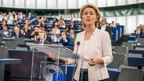 Ursula von der Leyen plaide pour l'élargissement de l'UE