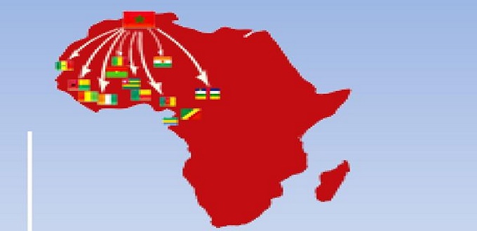maroc carte afrique