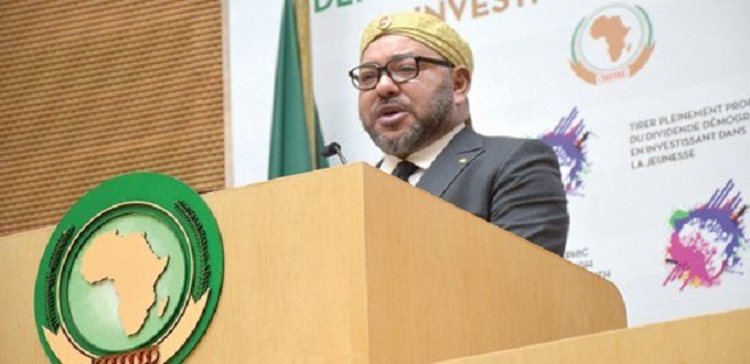 L'UA revient sur la décision du roi Mohammed VI de rejoindre l'UA, et la salue