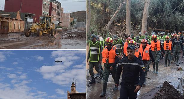 Drame de Taroudant : Mobilisation des moyens humains et logistiques