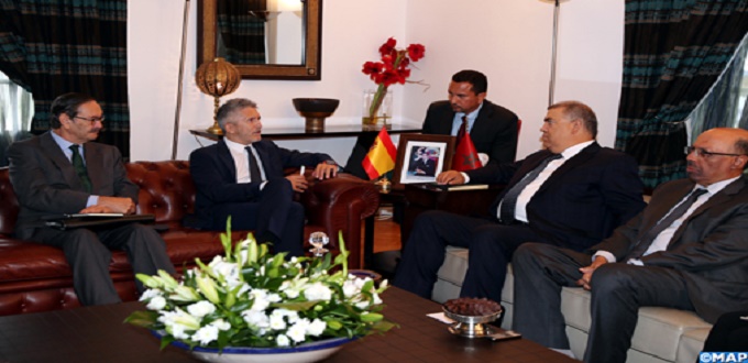 Le  ministre de l’Intérieur espagnol  en visite au Maroc