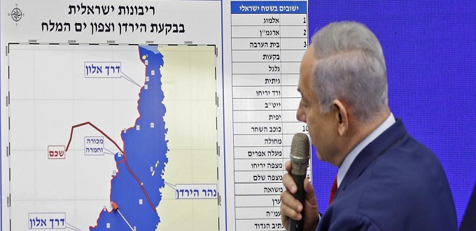 Israël : Nétanyahou promet d'annexer un plan stratégique de la Cisjordanie