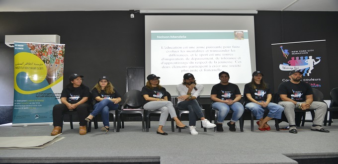 La Fondation Noufissa Pharma 5 Accompagne Thierry Ini au Marathon de New York