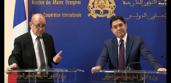 Jean-Yves le Drian en visite au Maroc cette semaine