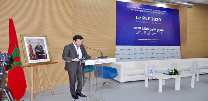 Benchaaboun présente le PLF2020 à l’AMIF
