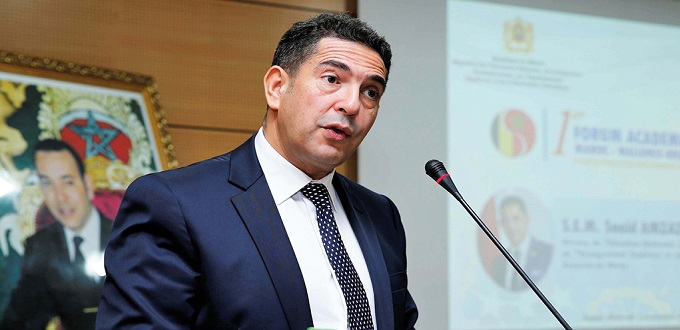 Said Amzazi appelle à élargir le partenariat avec l'UE