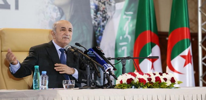 Algérie: Tebboune avertit le mouvement Hirak