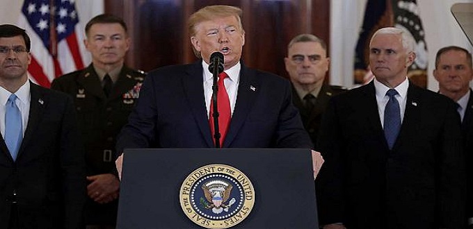 Iran/Etats-Unis : attendu, Trump tempère et densifie les sanctions