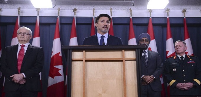 Justin Trudeau accuse l’Iran d’avoir abattu l’avion ukrainien