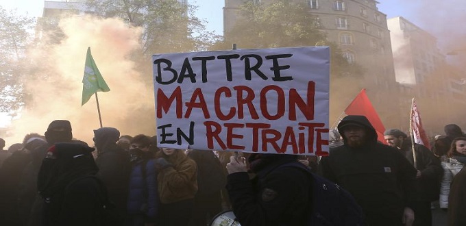 France : Des contestations symptômes d'une crise institutionnelle (expert)
