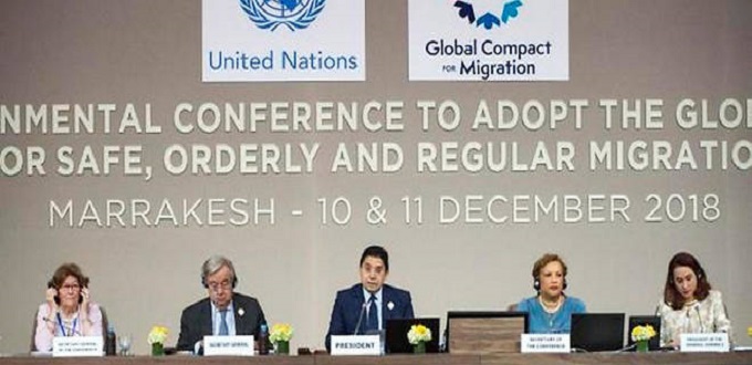 ONU: Bourita souligne la contribution majeure du Pacte de Marrakech sur la migration Politique