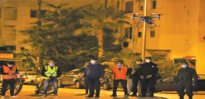 Covid-19: Des drones à Témara pour veiller au respect des mesures préventives