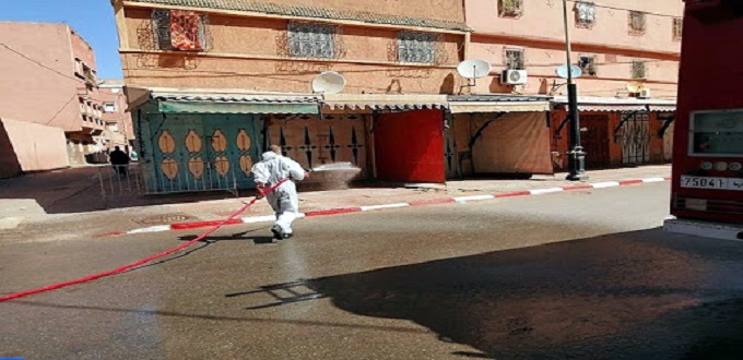 Covid-19 : Plus de 400 opérations de désinfection menées par l’OCP