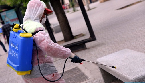 Khouribga : OCP lance des opérations de désinfection des espaces publics 