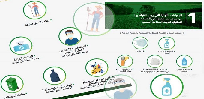 Agriculture/ pêche : le ministère publie les protocoles de sécurité sanitaire