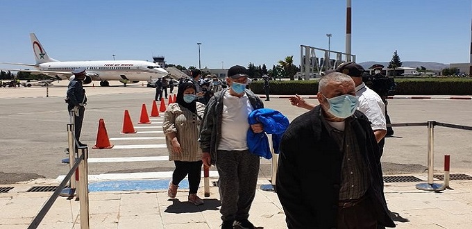 Arrivée à l’aéroport d’Oujda de 318 Marocains rapatriés d’Espagne