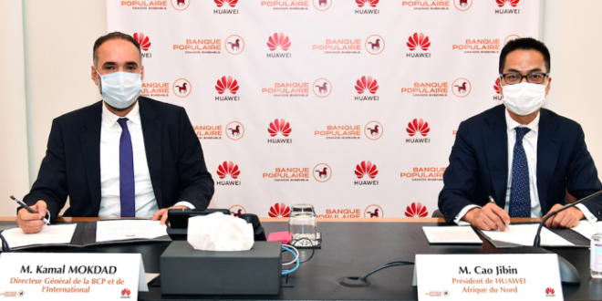 BCP Group signe un accord continental avec Huawei