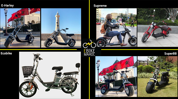 Des Vélos et motocycles 100% électriques au Maroc