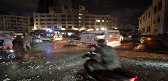 Explosions à Beyrouth: au moins 100 morts et plus de 4.000 blessés (nouveau bilan)