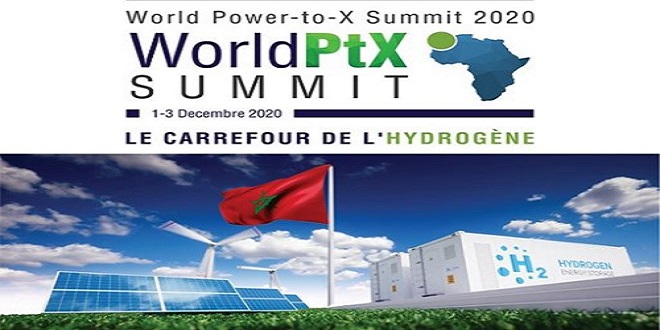 Le World Power-to-X Summit 2020, du 1er au 3 décembre à Marrakech