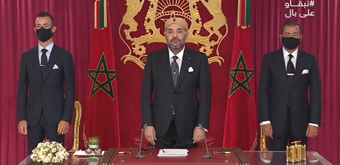 Discours royal : Un reconfinement est possible, et même probable