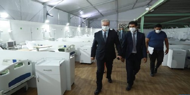 Marrakech : Le chapiteau désormais prêt à accueillir les premiers cas Covid-19