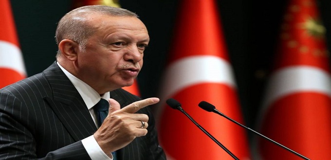 Méditerranée: la Turquie ne fera "aucune concession", affirme Erdogan