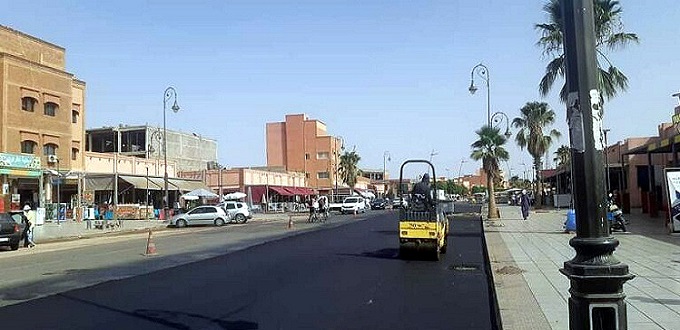 Benguerir: Plus de 6 MDH pour renforcer le réseau routier
