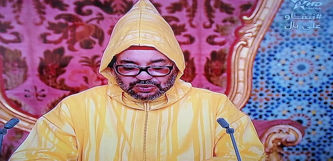 Ouverture du Parlement: le Roi adresse un discours depuis le palais de Rabat