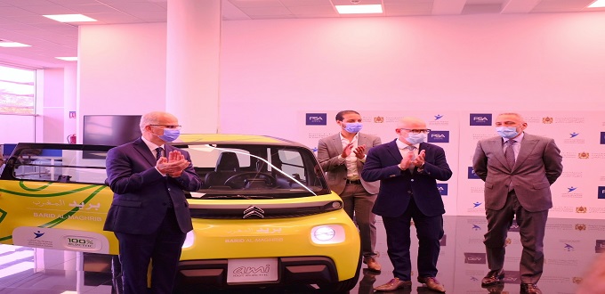 Accord entre Barid Al-Maghrib et PSA pour de 225 Citroën Ami 