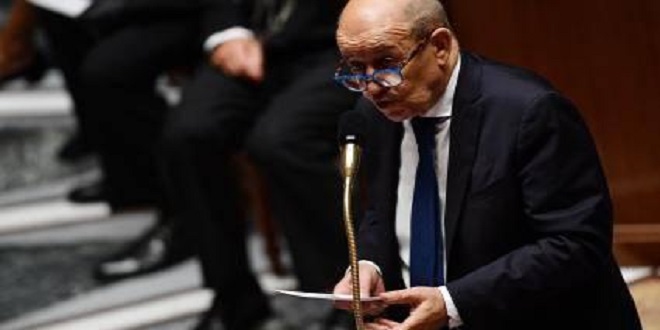 Tensions Franco-turques : Jean-Yves Le Drian dénonce «une propagande haineuse et calomnieuse»