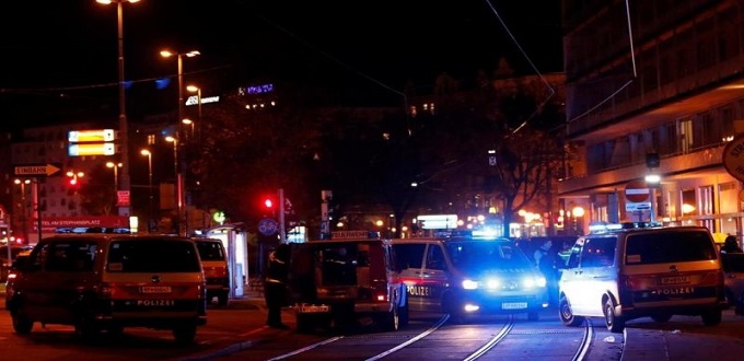 Fusillade en Autriche devant la grande synagogue de Vienne 