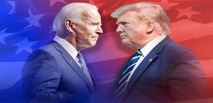 Trump-Biden: coude à coude serré dans les Etats-clés