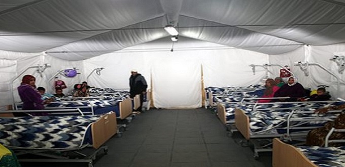 Covid-19 : Un hôpital de campagne ouvre ses portes à Béni Mellal