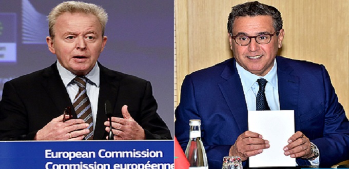 L'Accord agricole Maroc-UE au centre d'un entretien entre  Akhannouch et Wojciechowski