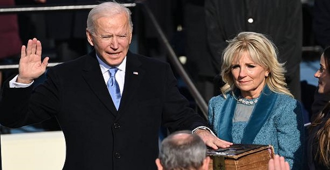 Biden investi 46e président des Etats-Unis