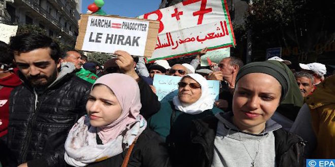 Algérie: L'opposition dénonce une “propagande médiatique hideuse” du pouvoir contre le “Hirak”