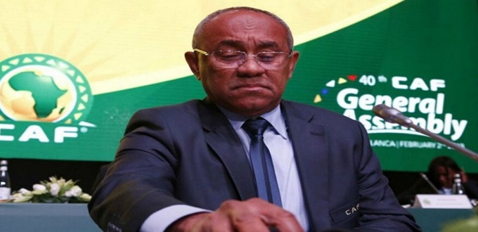 CAF: la suspension d'Ahmad Ahmad réduite à deux ans