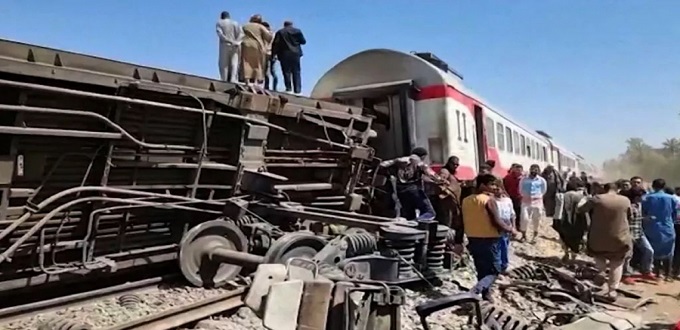 Egypte: Nouveau déraillement d'un train près du Caire