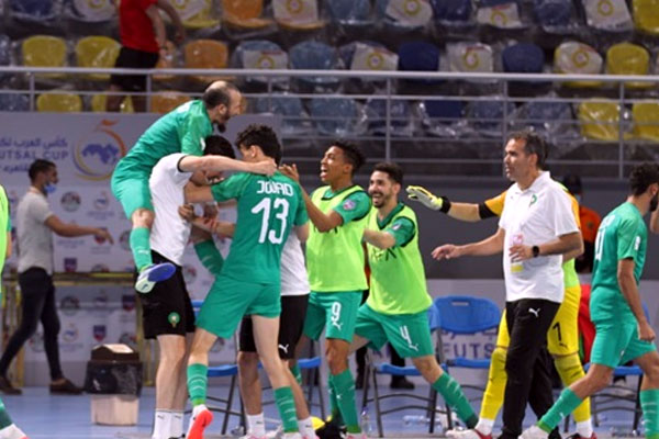 Le Maroc remporte le 5ème championnat arabe de Futsal