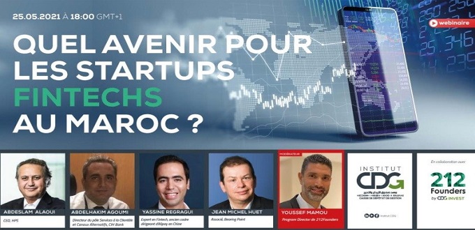 Webinaire CDG: Quel avenir pour les startups Fintechs au Maroc ?