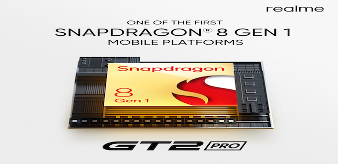 realme GT 2 Pro sera un des premiers smartphones doté du Snapdragon 8 Gen 1